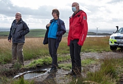 High Sheriff of Greater Manchester, Diane Hawkins, visits Rooley Moor