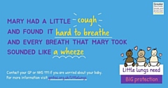 GMHSC Partnership bronchiolitis campaign - Mary had a little cough