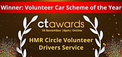 A service ran by HMR Circle has been named 2021 Volunteer Car Scheme of the Year at this year's Community Transport Association (CTA) Awards