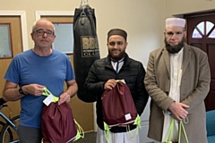 The kits have been put together by Madina Mosque’s iCare team after raising £1,800