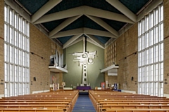 The Church of All Saints and Martyrs in Langley is home to a remarkable piece by renowned sculptor Geoffrey Clarke