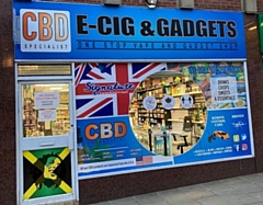 The new E-cig and Gadgets shop at 13 Yorkshire Street