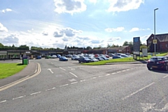 The car park at Cutgate Shopping Precinct