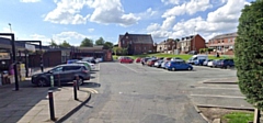 The car park at Cutgate Shopping Precinct