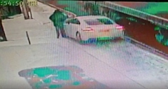 A still of the incident from CCTV footage