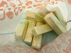 Police recovered 2kg of heroin