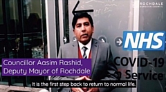 Deputy Mayor of Rochdale, Cllr Aasim Rashid