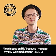 The online campaign encourages people to take a HIV test at home during the pandemic