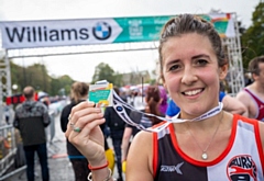 Sarah Thomas - first female in Williams BMW Rochdale Half Marathon 2019. The popular event returns on Sunday 3 October