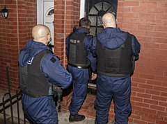 Warrants were executed on Friday (5 February) by officers from GMP Rochdale with support from neighbouring districts and the Tactical Aid Unit (TAU)