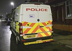 Police van (stock photo)