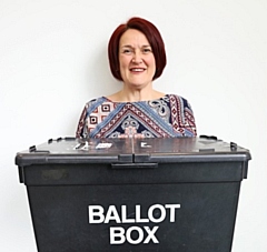 Elections manager Clare Poole from Rochdale Borough Council