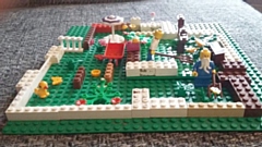 Thomas Robey's lego garden