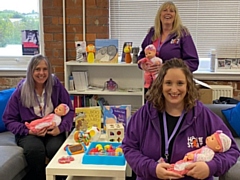 Donna Arden McKenna, Ali Kirkpatrick and Shelly Baker (Home-Start Parent Infant Mental Health Coordinator)