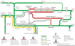 No trains will be running from Rochdale and other stations in the borough to Manchester Victoria from 31 July until 15 August