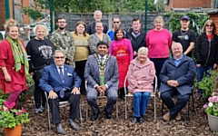 The Mayor of Rochdale Councillor Aasim Rashid attended an open day at Recovery Republic in Heywood