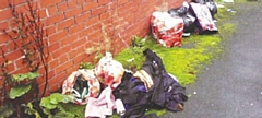 The waste found by council officers in 2018