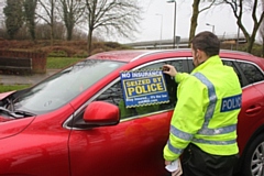 Driving without insurance can result in a £300 fixed penalty notice, six licence points and the driver’s vehicle can be seized and crushed