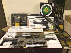 Crossbows were seized after being sold as 'toys'