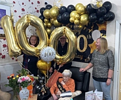 Clarice celebrated her 100th birthday on 15 October