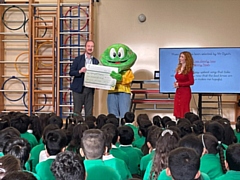 The children at Deeplish primary school have raised more than £700 for Springhill Hospice