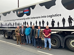 L-R: Major Ian Battersby (VIL Chairman), Alister Jackson (CTP – Career Transition Partnership), Reece Jackson, David Ashcroft (Veterans), Air Commodore David Tait, Darren Wright (VIL CEO)