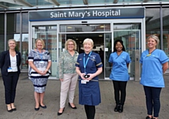 Alison Lynch, Sue Stansfield, Professor Cheryl Lenney OBE, Kathy Murphy, Professor Jacqueline Dunkley-Bent OBE, and Sascha Wells-Munro OBE