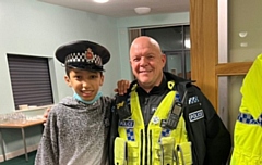 Richard Marvel, Neighbourhood Police Officer, met with asylum seekers and refugees in Rochdale as part of hate crime awareness week