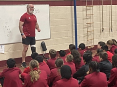 Sean Gaffney at Beech House School