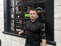 Anil Ozdemir, owner of Tony’s Chippy, Oldham Road, Rochdale