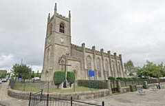 The Ukrainian Catholic Church of St Mary and St James on Yorkshire Street, Rochdale