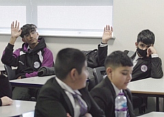 The first event, which took place at Falinge Park High School in Rochdale last week, was designed to drive cultural change through examining language and behaviours