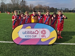 Whittaker Moss were on the road representing Rochdale AFC in the 2021/22 Utilita EFL Kids Cup