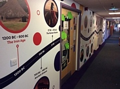 Sandbrook Community Primary School's new history timeline