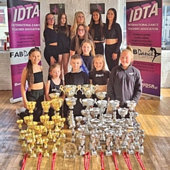 Fabdance with their trophies