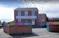 Former site of Channings Childcare on Whitehall Street, Rochdale