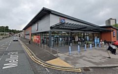 Mellor Street Aldi, Rochdale