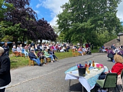 Platinum jubilee event at St Andrew's, Dearnley