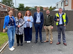 Ward councillor Dylan Williams met with Rochdale Boroughwide Housing and Rochdale Borough Council on Thursday morning (9 June)