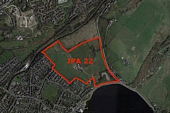 The site is part of the Places for Everyone plan as JPA22 - Land North of Smithy Bridge