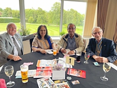 Hosted by the humanitarian service organisation Rochdale East Rotary Club, the dinner evening raised funds for Aquabox, Project Harar and the Rotary shoebox scheme