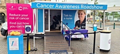 The Cancer Awareness Roadshow will be at Riverside Retail & Leisure Development