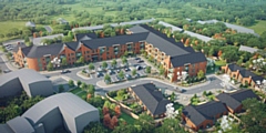 The Riverside Group is regenerating a brownfield site, once home to the Langley 'Three Sisters' tower blocks, to form the development which will be known as Keswick Gardens