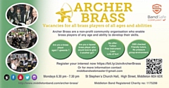 Archer Brass information poster