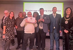 Future Directions CIC won the 'service user involving organisation' category at the Spirt of Manchester Awards