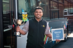 Rochdale-based driver Shehjad Patel, The Blackburn Bus Company