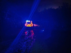 Fifteen volunteers from Oldham Mountain Rescue Team attended the incident