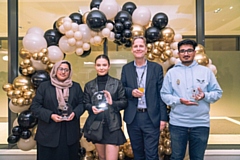 Farah Khan, Elizabeth Bishop, Altus Education Partnership CEO, Richard Ronksley and Saad Hussain Nasreen