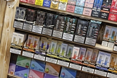 Some premises were selling illegal tobacco and vapes