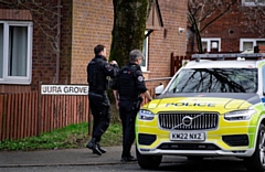 Armed police descend on Jura Grove, Heywood